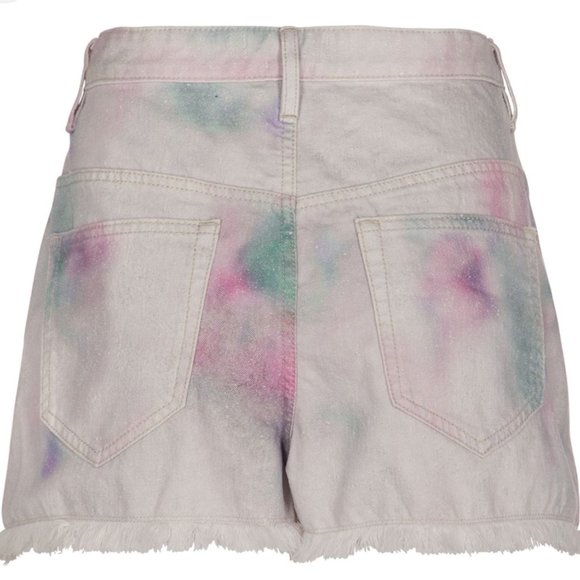 Isabel Marant Étoile Isabel Marant Étoile Tie-Dye Denim Shorts (NWOT) - Picture 4 of 14